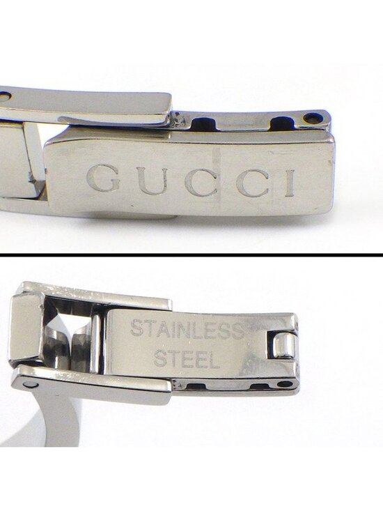 Gucci Watch Bangle 105 Sherry Line SS Quartz Analog main image 9
